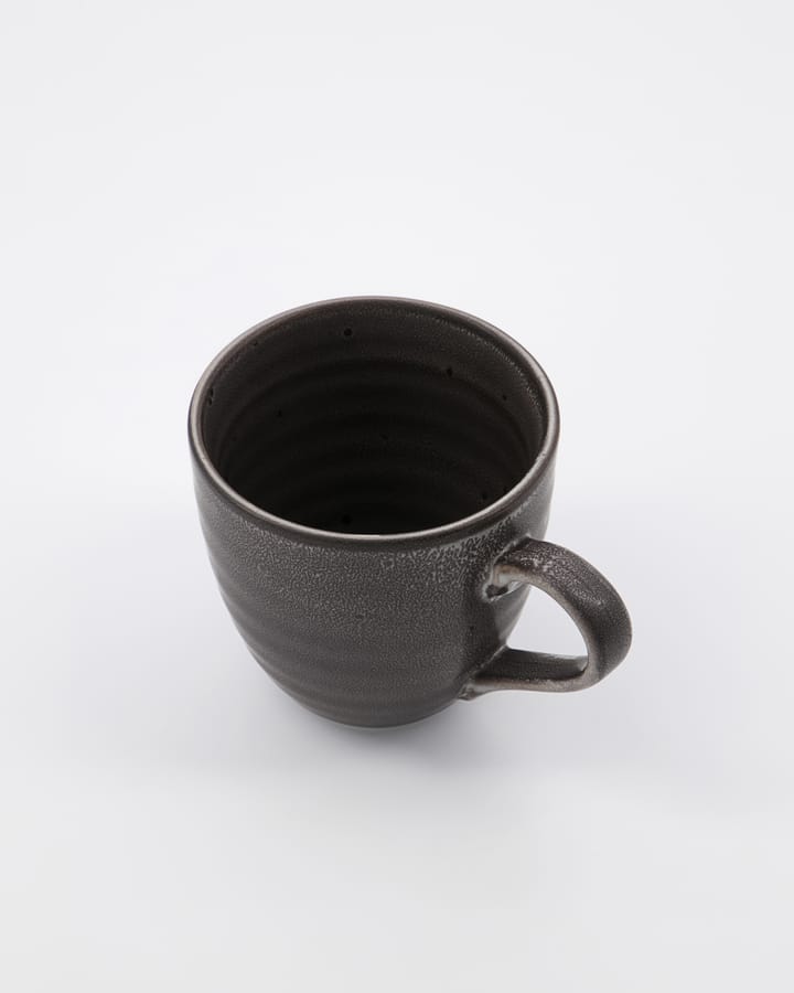 Rustic muki 9 cm, Tummanharmaa House Doctor