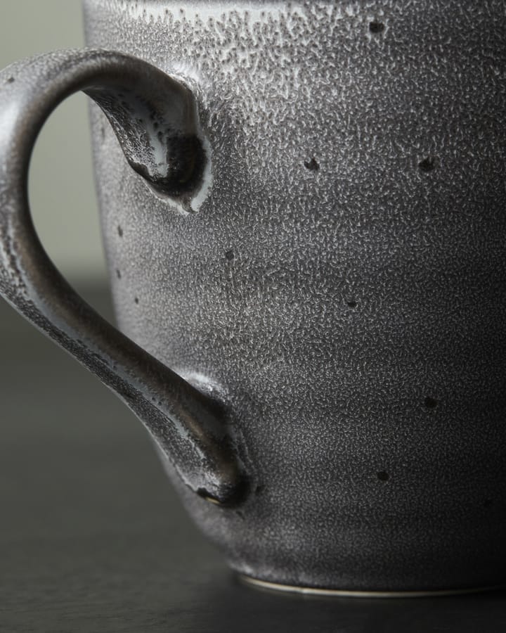 Rustic muki 9 cm, Tummanharmaa House Doctor