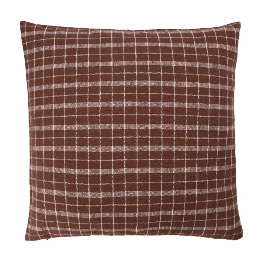 Thame tyynynpäällinen ruudullinen 50x50 cm, Brown House Doctor