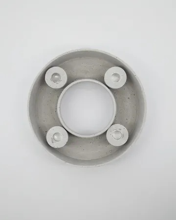 The Ring adventtikynttelikkö Ø26 cm - Grey - House Doctor