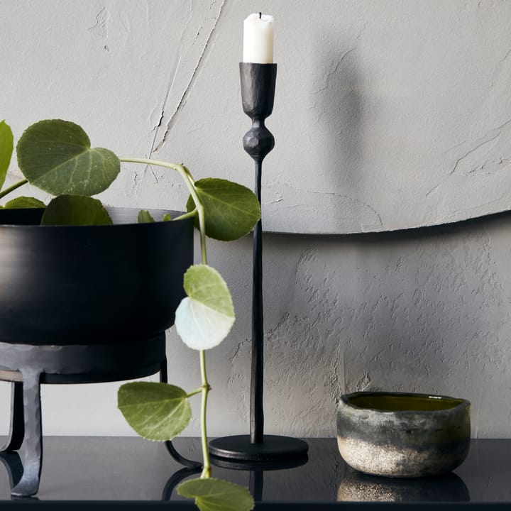 Trivo kynttilänjalka 29 cm, Musta House Doctor