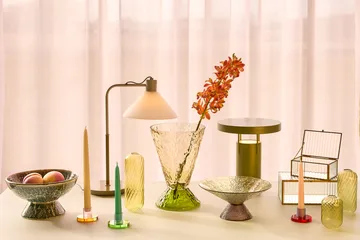 Astra-kynttilänjalka pieni - Sini-vihreä - Hübsch Interior