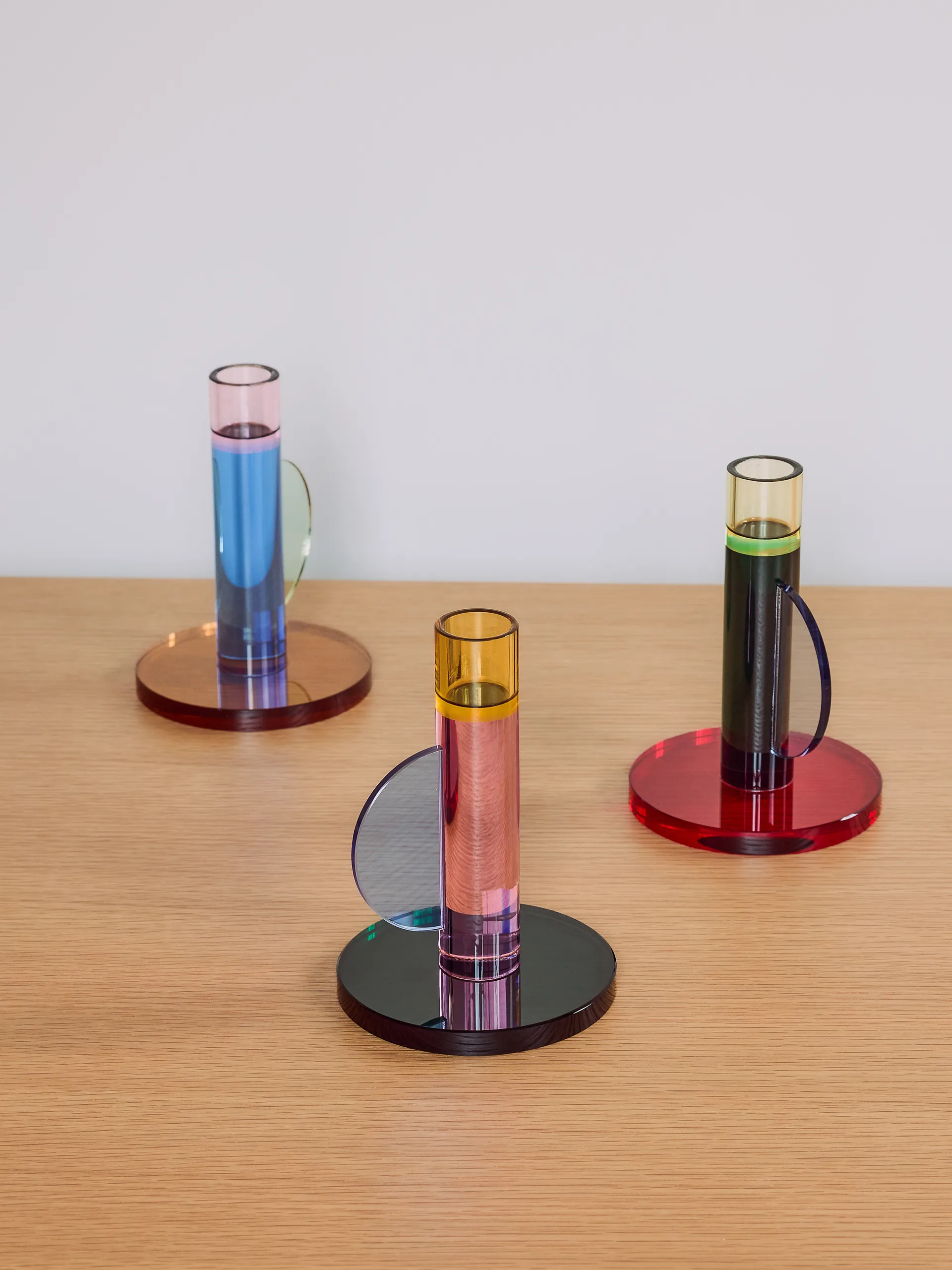 Astro kynttilänjalka, Sininen Hübsch Interior