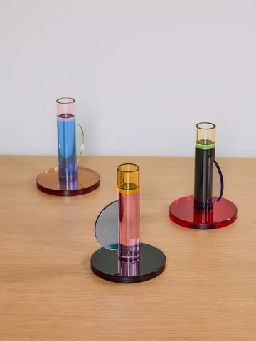 Astro kynttilänjalka - Sininen - Hübsch Interior