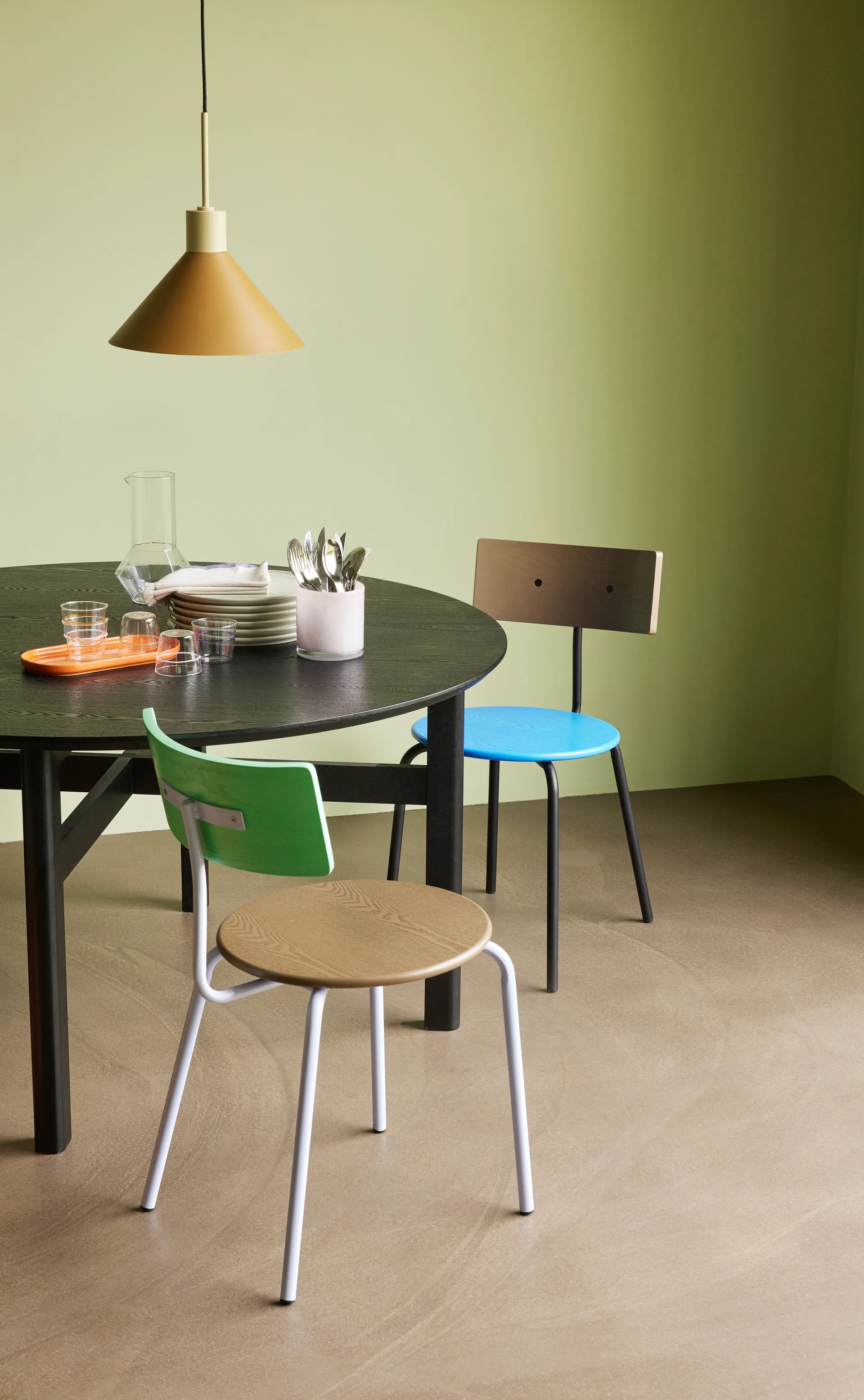 Crayon-lamppu, Amber Hübsch Interior