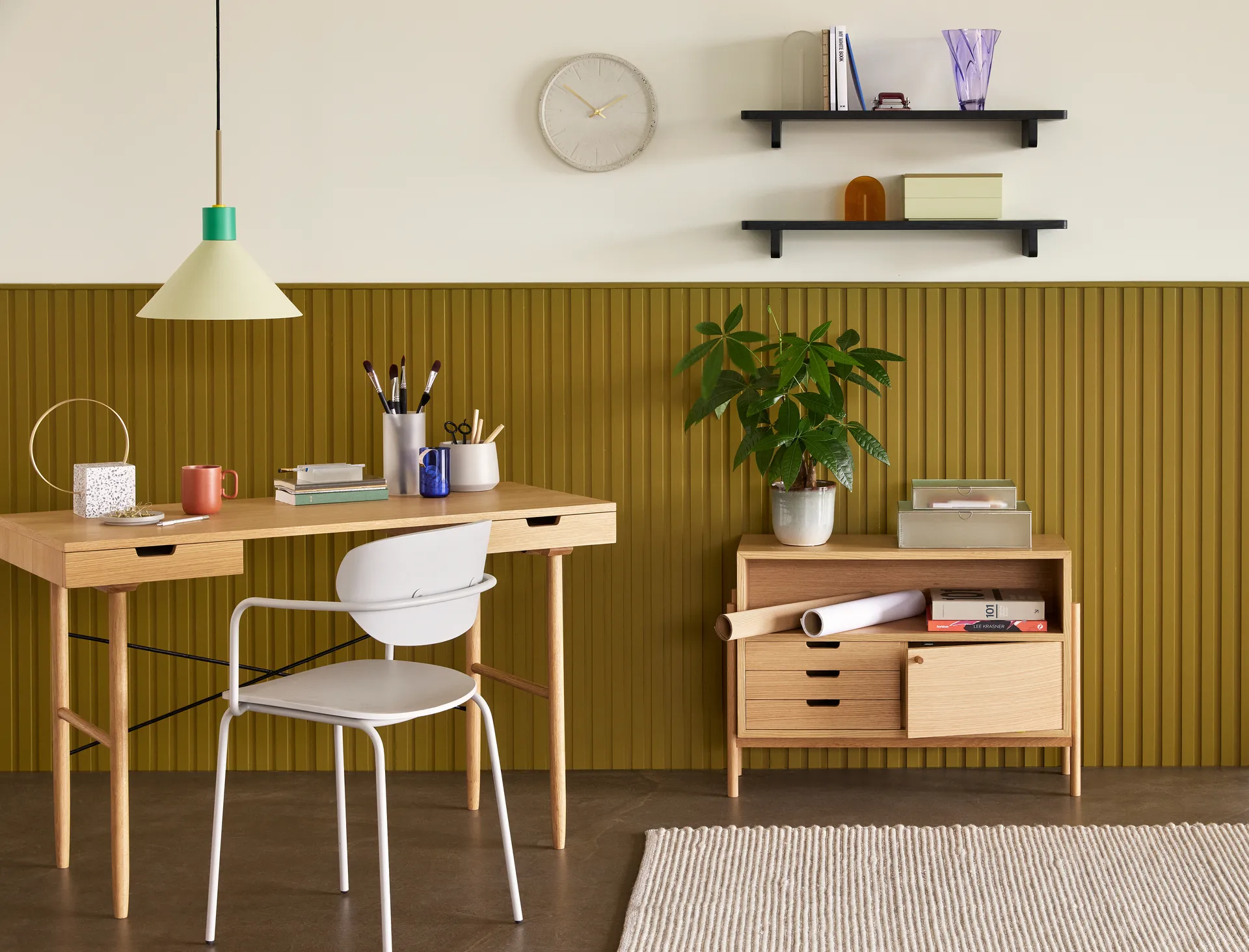 Crayon-lamppu, Vihreä Hübsch Interior