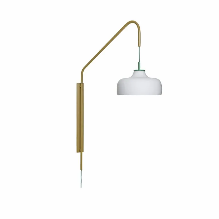 Current seinälamppu, Vihreä-khaki Hübsch Interior