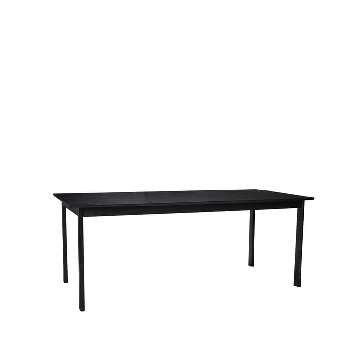 Dapper ruokapöytä 95x195 cm, Musta Hübsch
