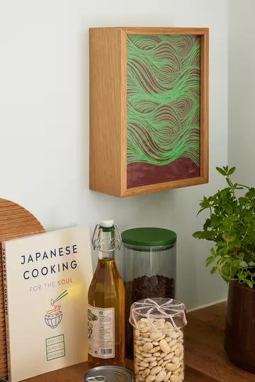 Heir säilytyspurkki lasia keskikoko - Vaaleanpunainen - Hübsch Interior