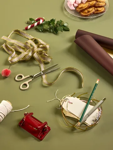 Heir säilytyspurkki matala - Keltainen - Hübsch Interior