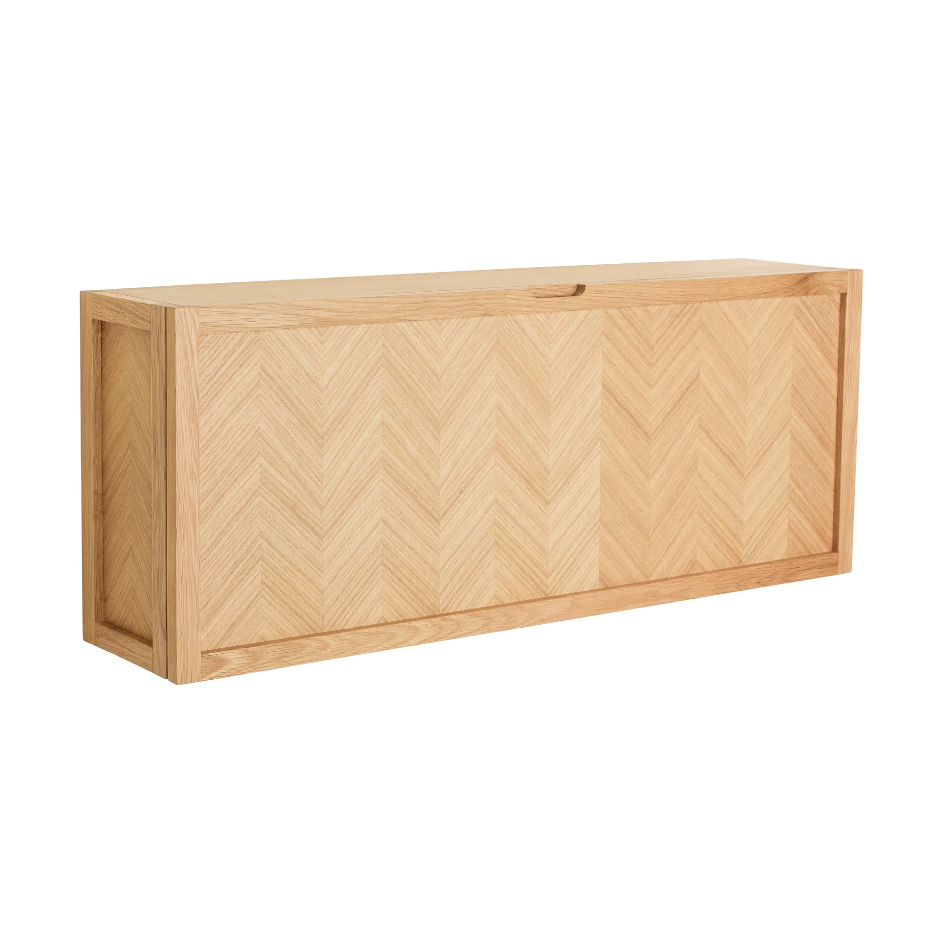 Herringbone-kenkäkaappi suuri, Tammi Hübsch Interior
