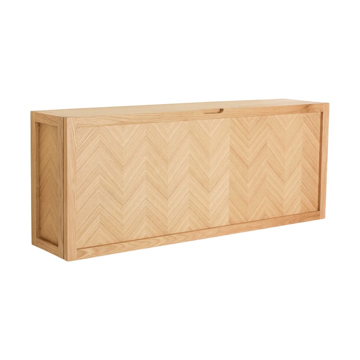Herringbone-kenkäkaappi suuri - Tammi - Hübsch