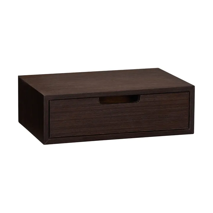 Hide-säilytyslaatikko - Dark oak, 30x20x10 cm - Hübsch