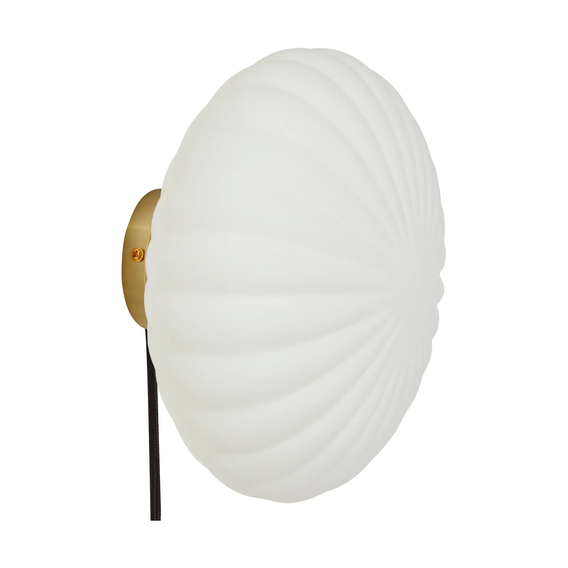 Kumu lamppu Ø25 cm, Valkoinen Hübsch Interior