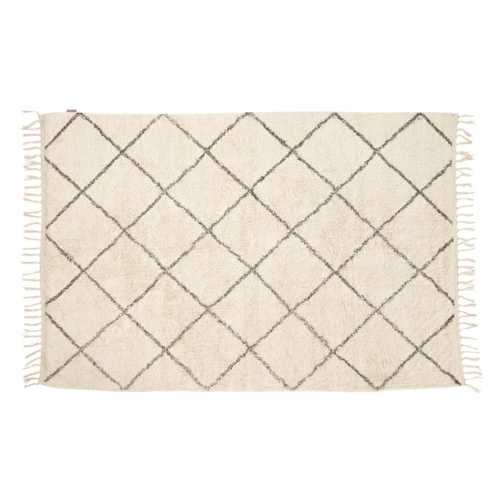 Matto 120x180 cm viskoosi beige - Valko-harmaa - Hübsch