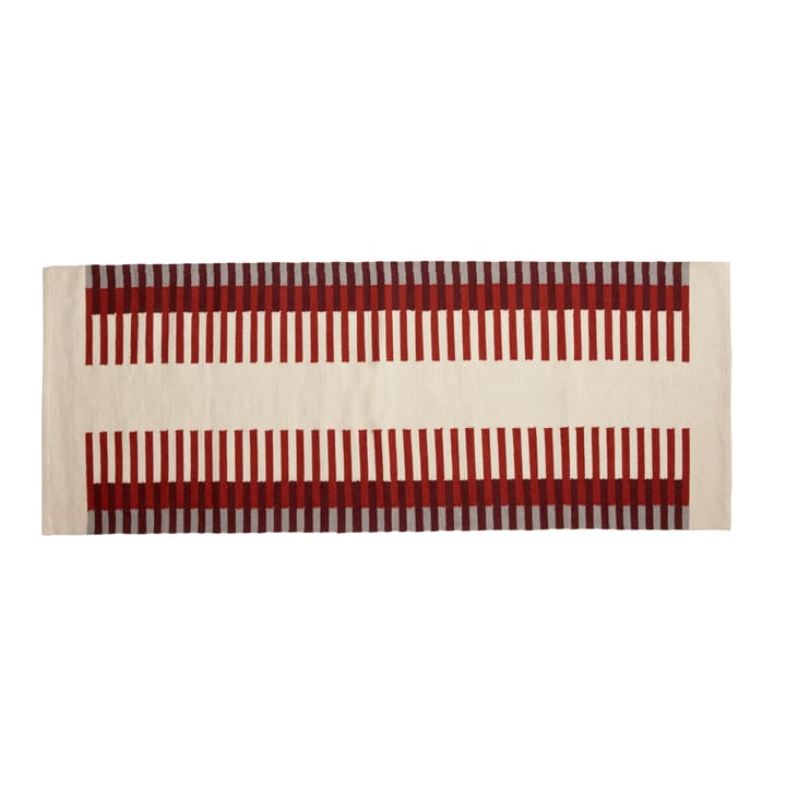 Matto 80x200 cm, Beige-punainen-harmaa Hübsch Interior