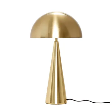 Mush pöytälamppu - Brass, tall 50 cm - Hübsch Interior