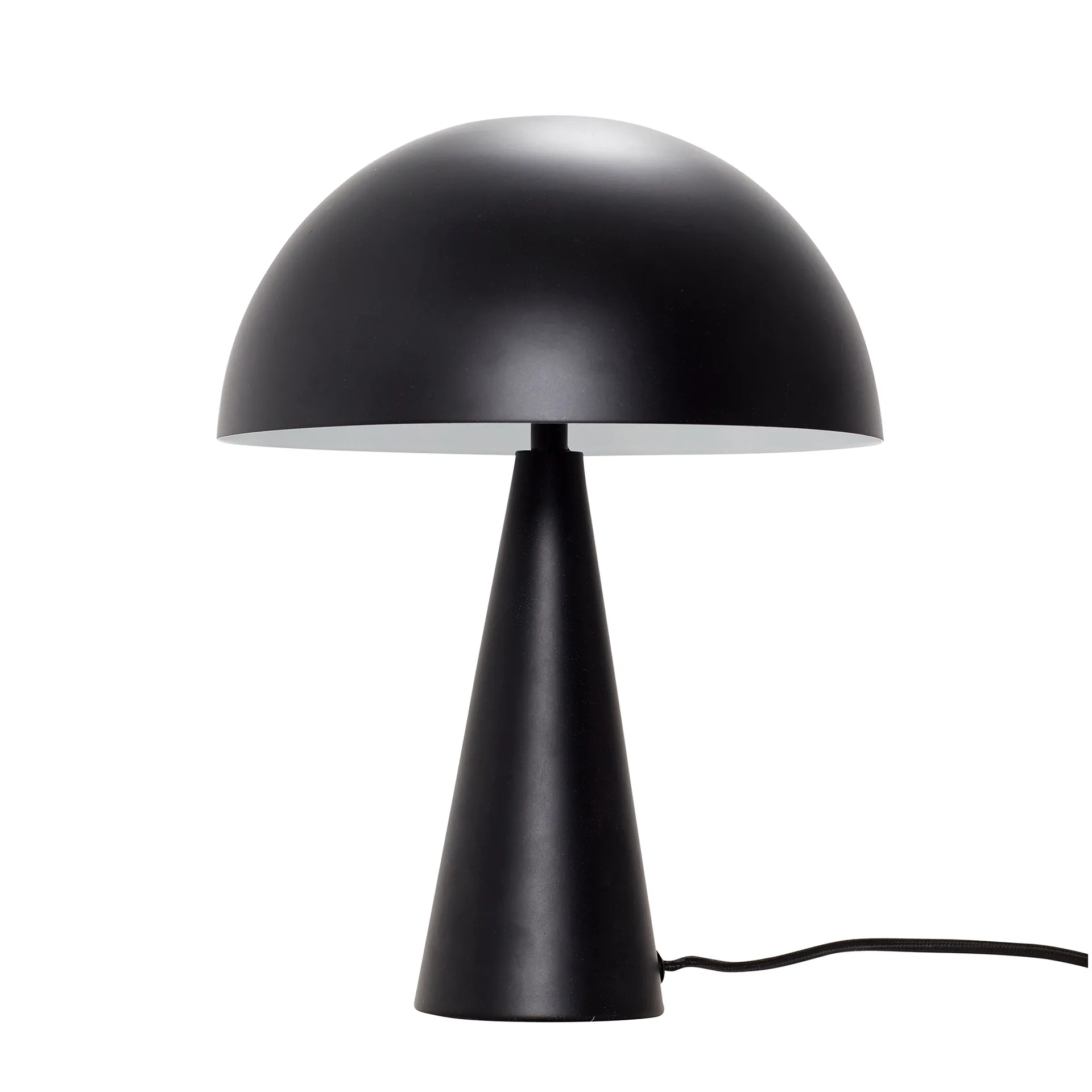 Mush pöytälamppu mini, Musta Hübsch Interior
