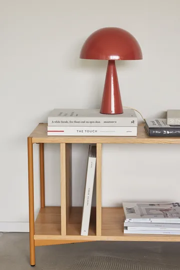 Mush pöytälamppu mini - Punainen - Hübsch Interior