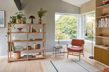 Mush pöytälamppu - Musta, mini 34 cm - Hübsch Interior