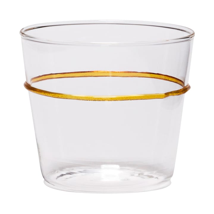 Orbit-juomalasi 20 cl - Keltainen - Hübsch