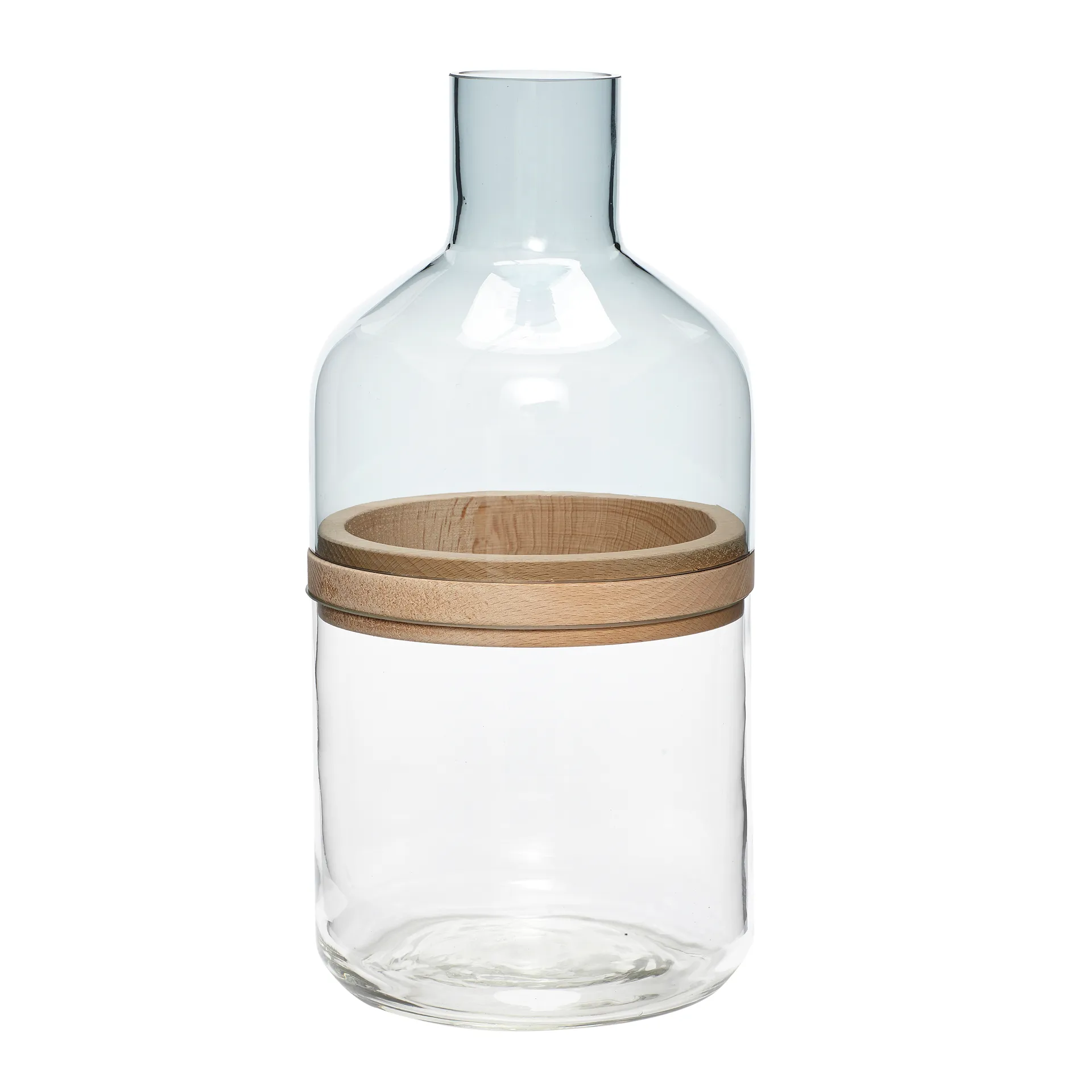 Pullo renkaalla 2,3 l, Sininen Hübsch Interior