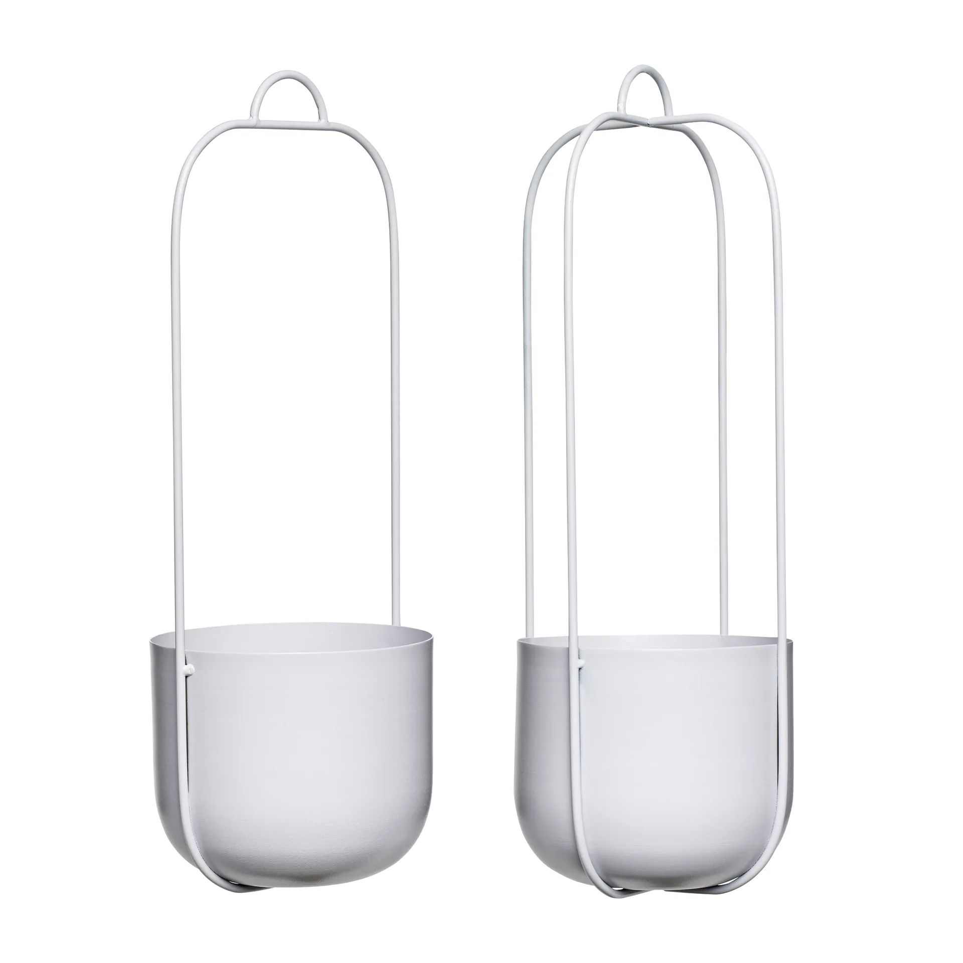 Ripustettava ruukku 2-pack, Harmaa Hübsch Interior