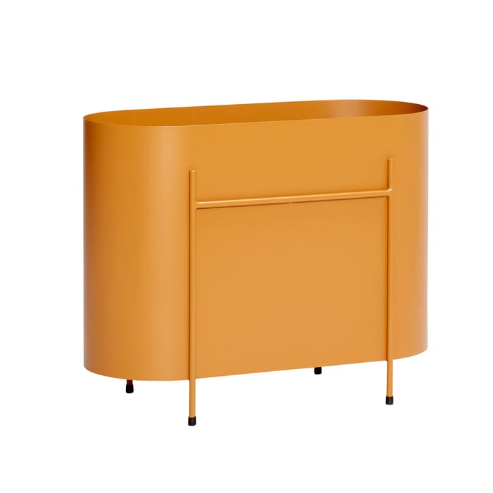 Suorakulmainen kukkapöytä 60x47 cm - Metalli-oranssi - Hübsch