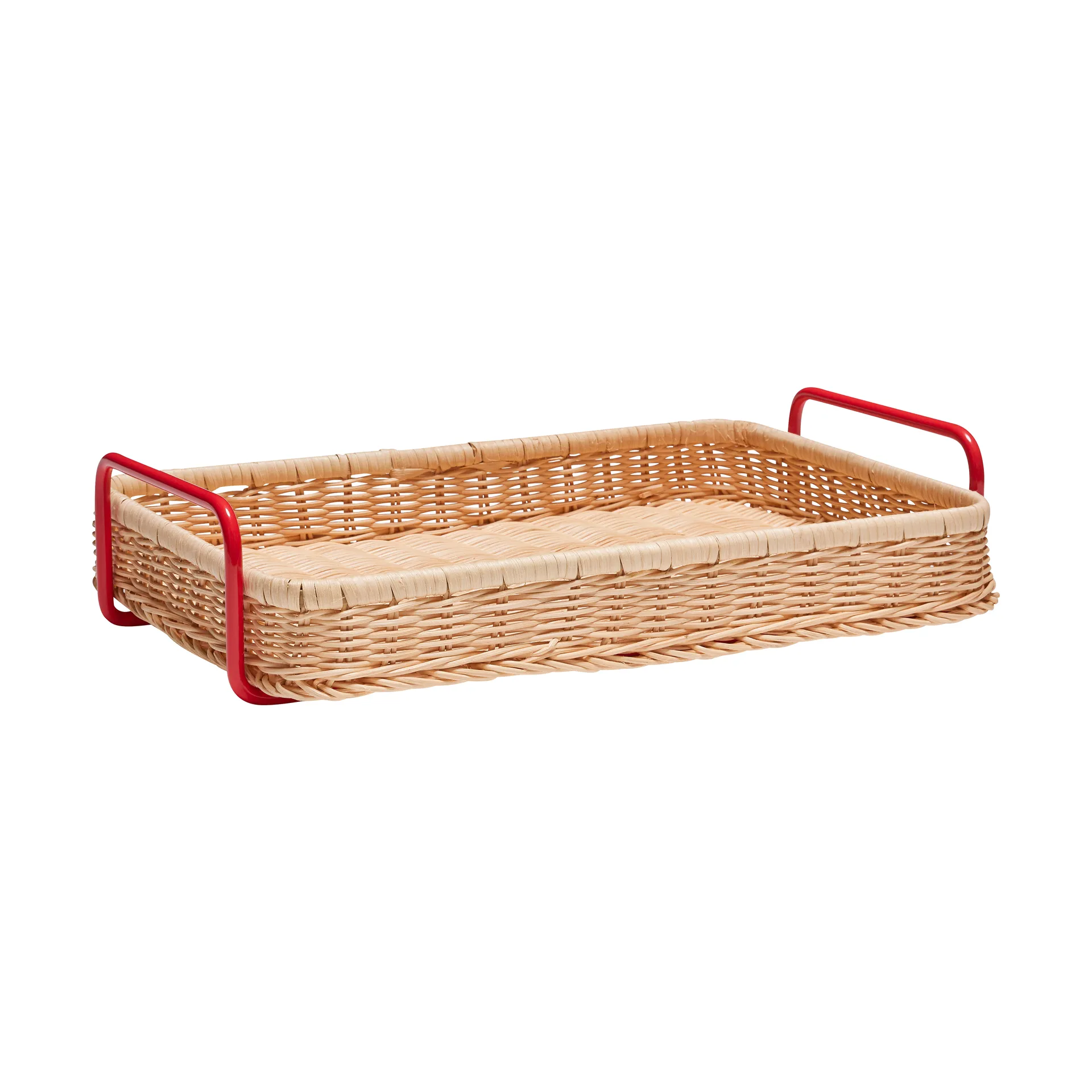 Tarjoiluvati Splint, Punainen-luonnollinen Hübsch Interior
