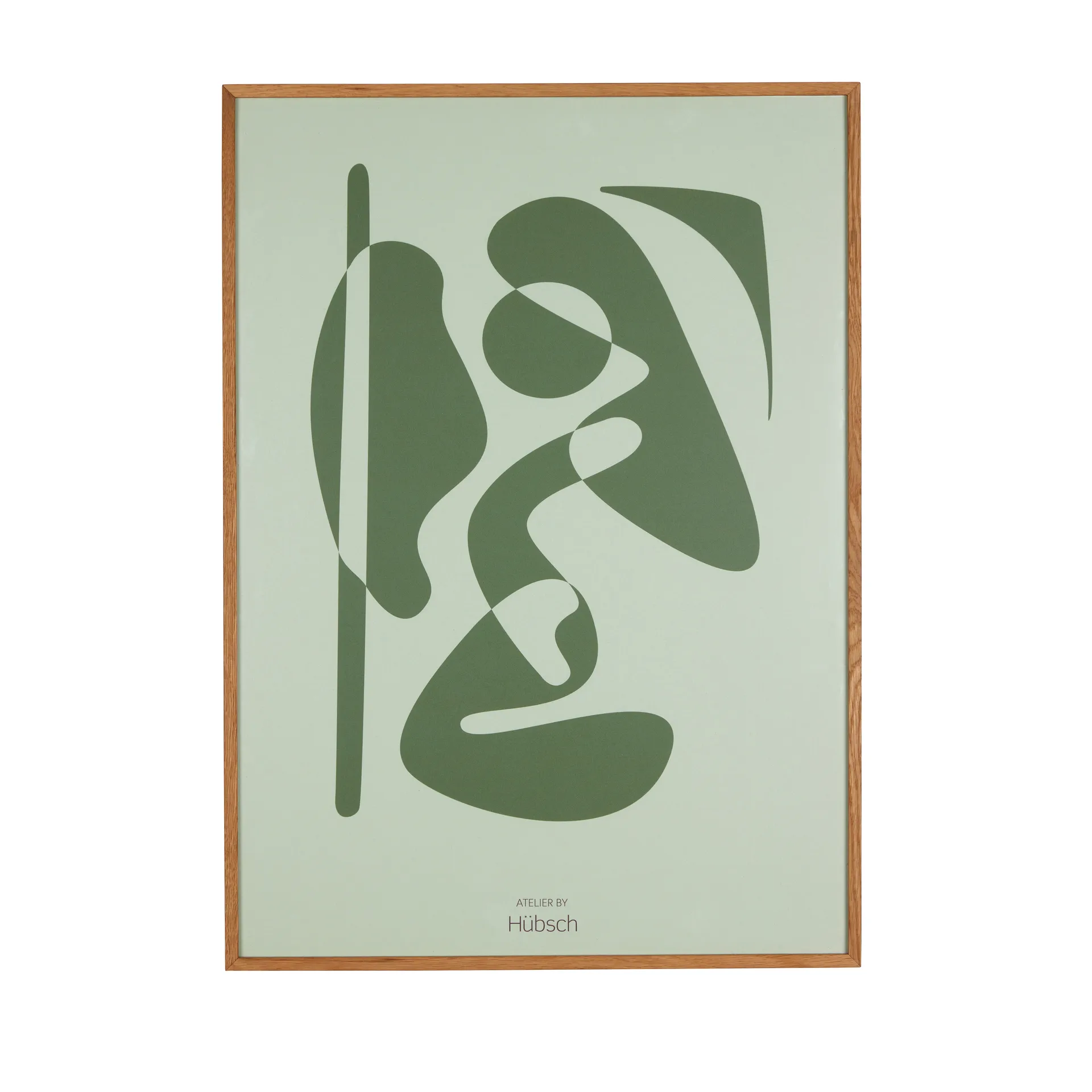 Taulu puukehyksellä large, Luonto Hübsch Interior