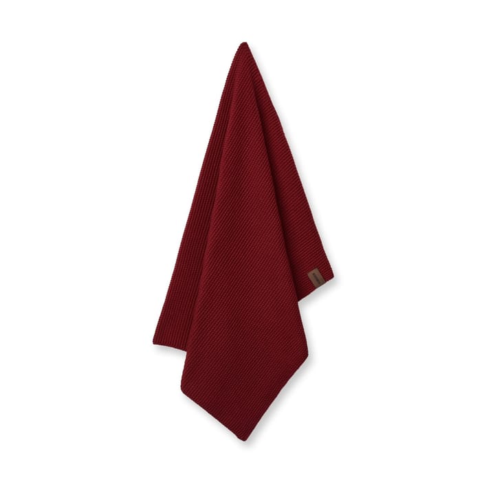 Humdakin Knitted keittiöpyyhe 45x70 cm - Maroon - Humdakin