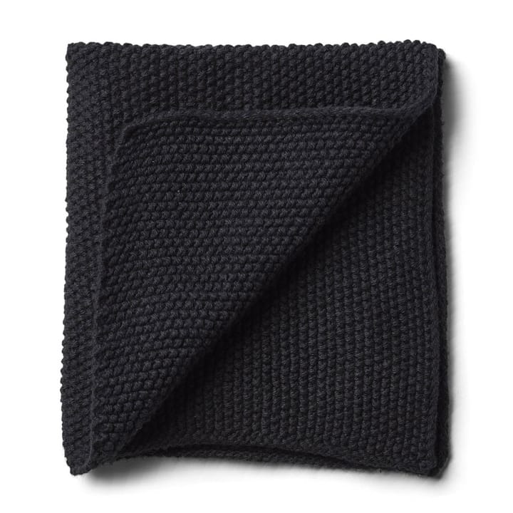 Humdakin Knitted tiskipyyhe 28x28 cm - Coal  - Humdakin