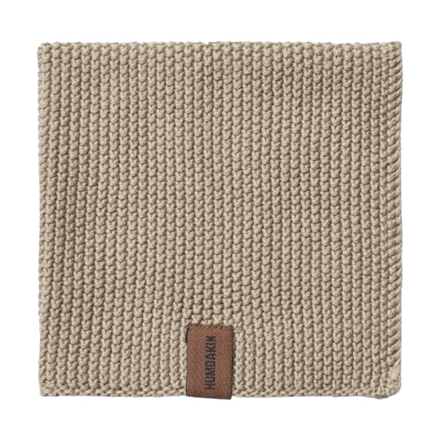 Humdakin Knitted tiskipyyhe 28x28 cm - Oak  - Humdakin