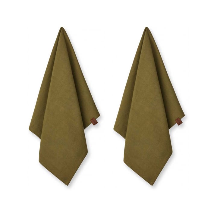 Humdakin Recycled keittiöpyyhe 45 x 70 cm 2-pack - Fern - Humdakin
