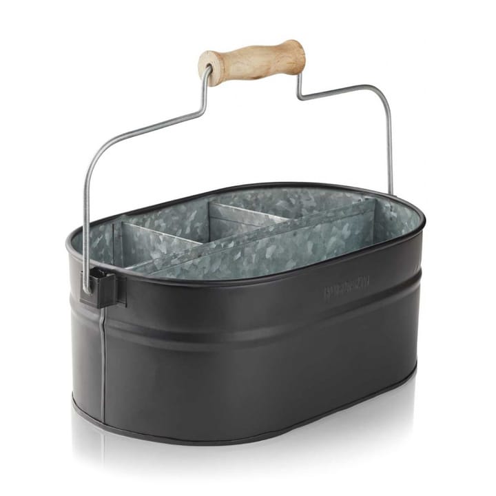 Humdakin System bucket -säilytyslaatikko 30x19 cm, Matte black Humdakin