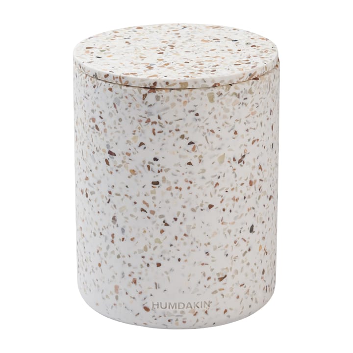 Humdakin Terrazzo kannellinen maljakko Ø 13 cm, Red/Beige Humdakin