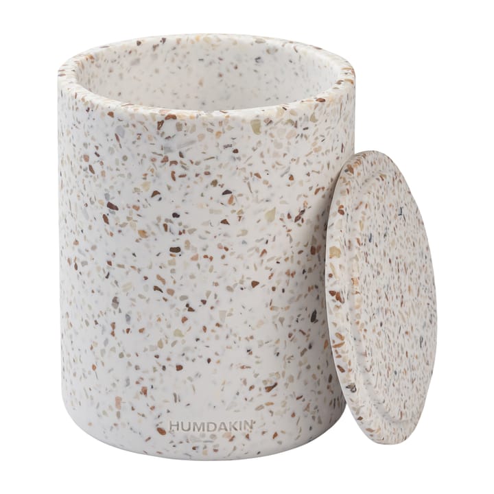 Humdakin Terrazzo kannellinen maljakko Ø 13 cm, Red/Beige Humdakin