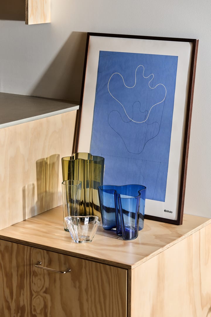 Aalto art Sketch blue juliste, 50x70 cm Iittala