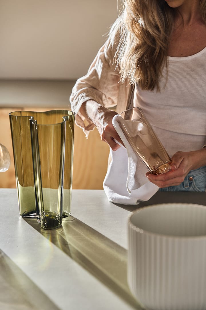 Aalto maljakko sammaleenvihreä, 251 mm Iittala