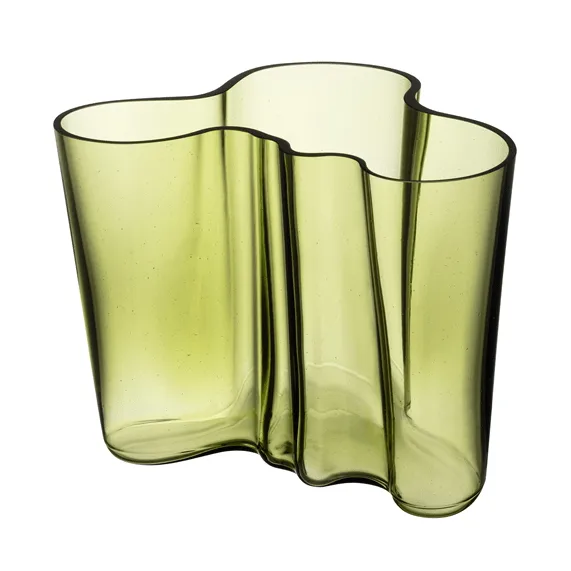 Aalto maljakko, Suomalainen hiekka, 160 mm Iittala