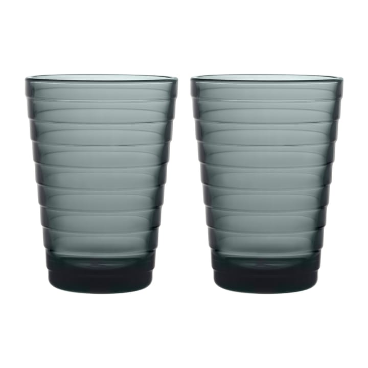 Aino Aalto juomalasi 2 kpl 33 cl - Tummanharmaa - Iittala