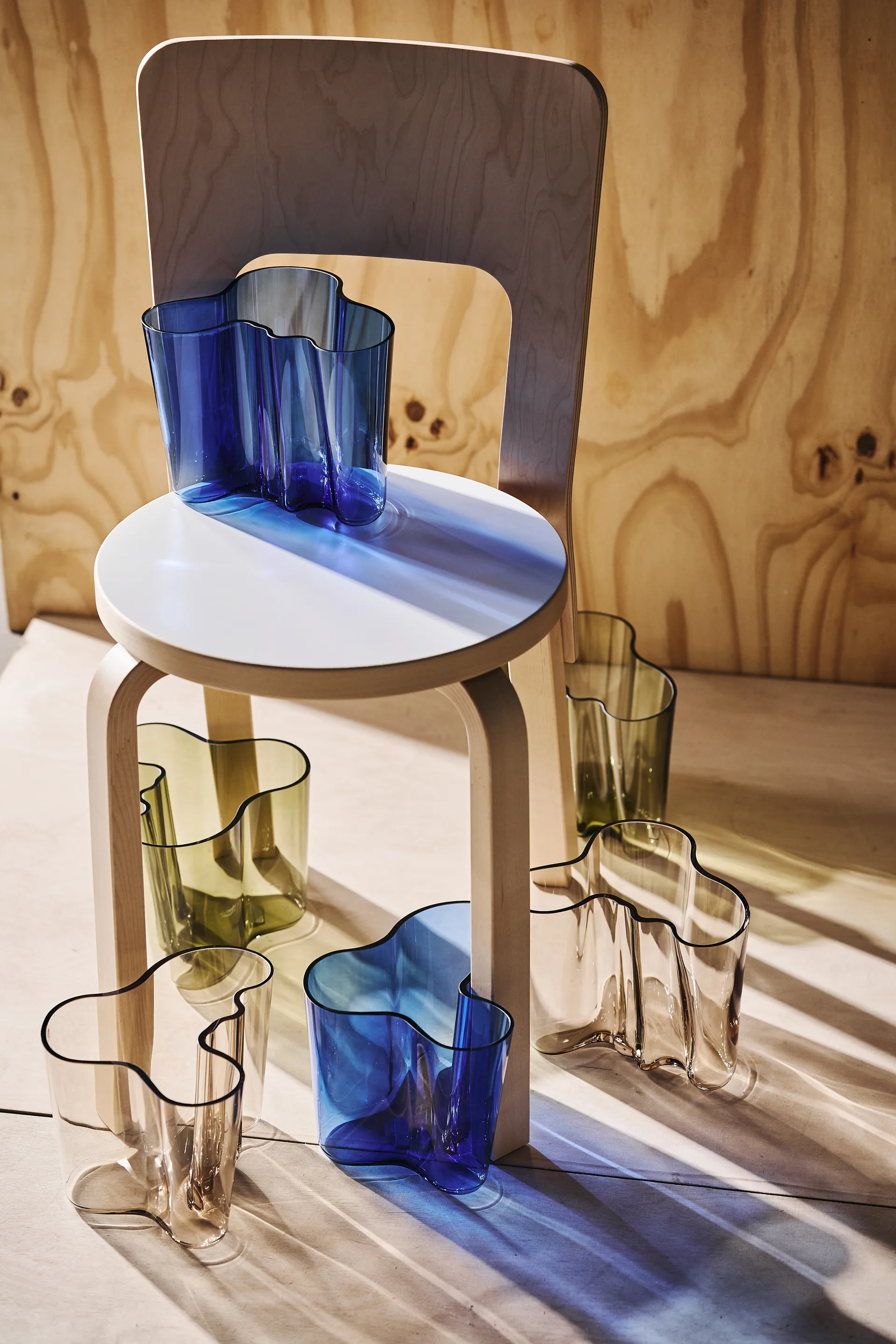 Alvar Aalto -maljakko ultramariininsininen, 160 mm Iittala