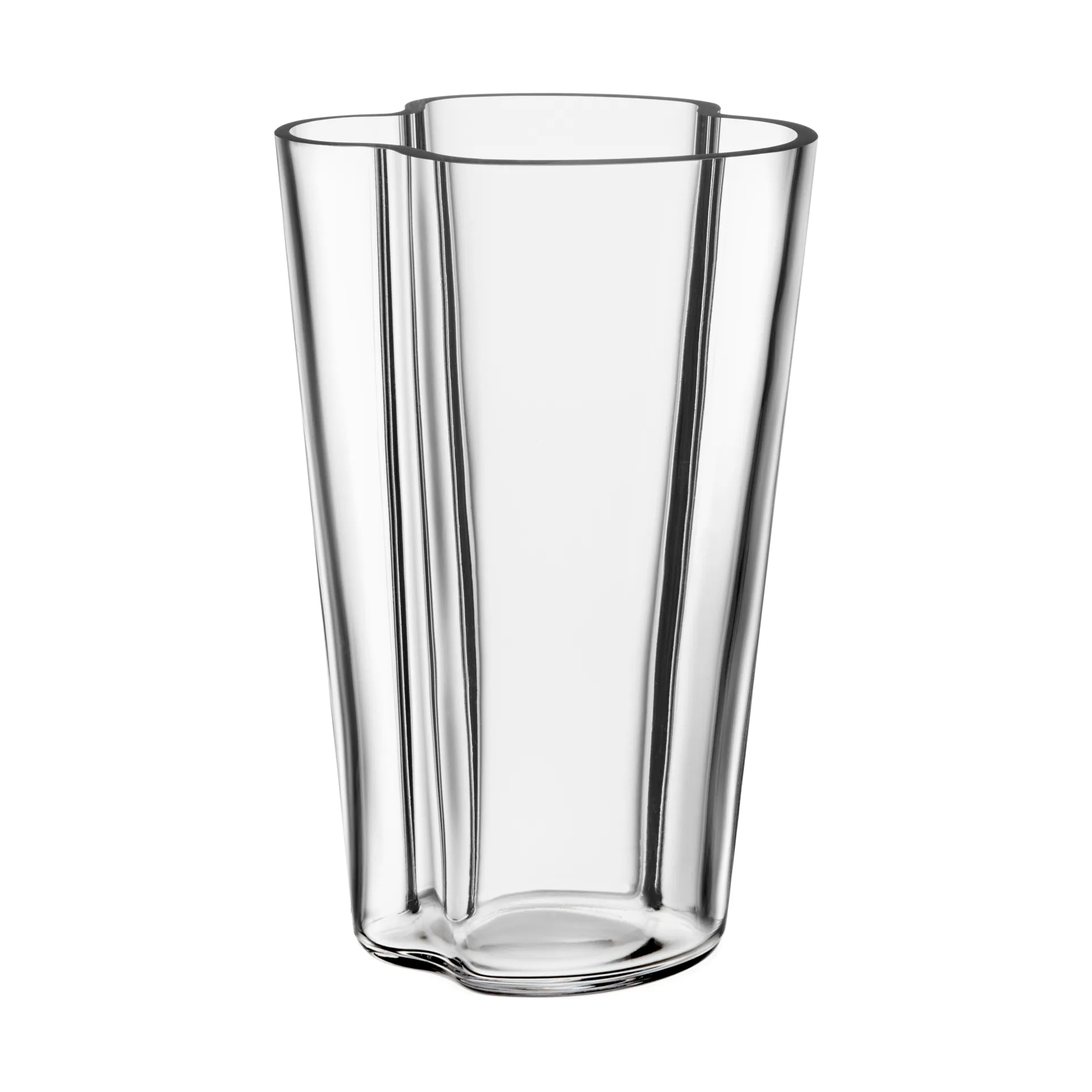Alvar Aalto Maljakot, Kirkas, 220 mm Iittala