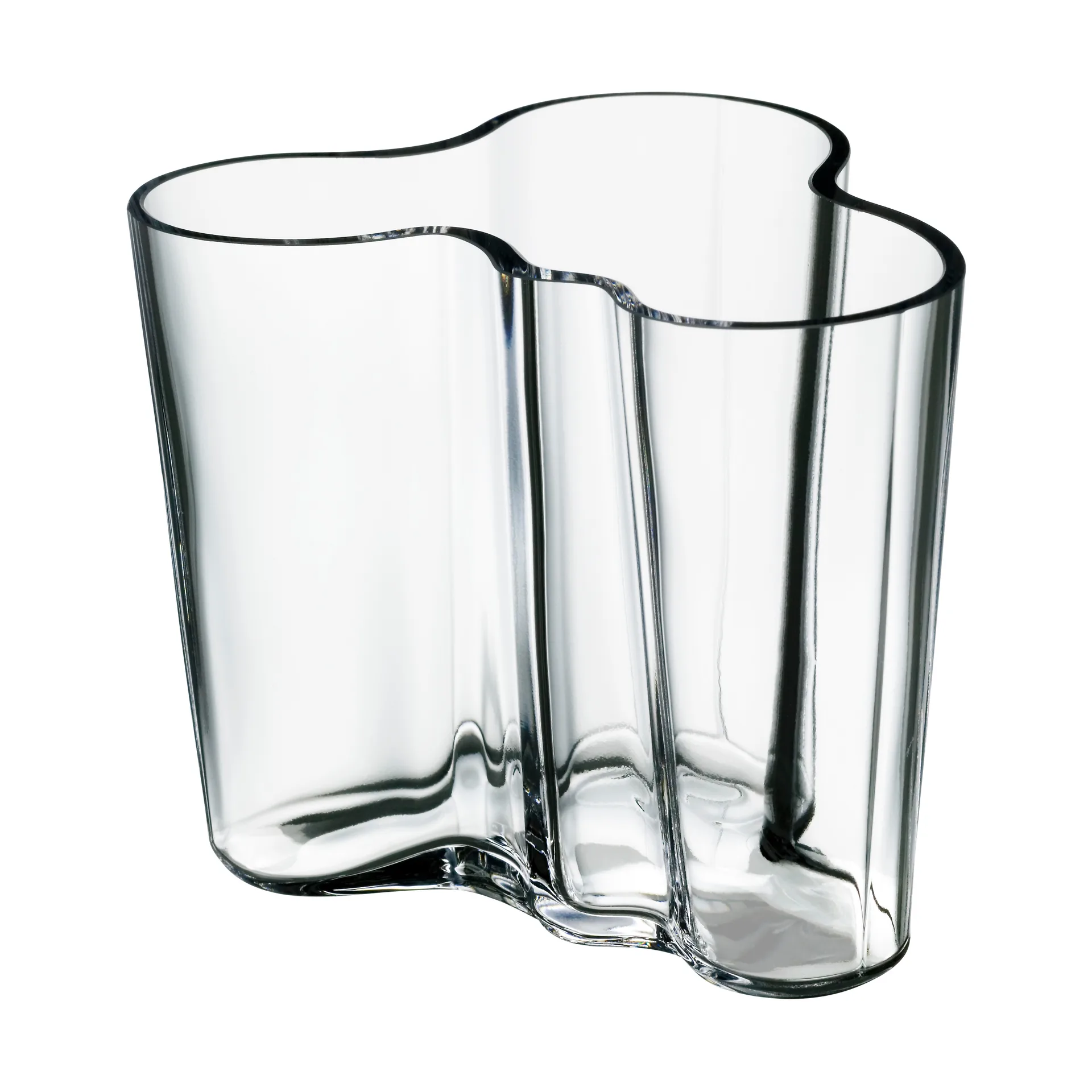 Alvar Aalto Maljakot, Kirkas, 95 mm Iittala