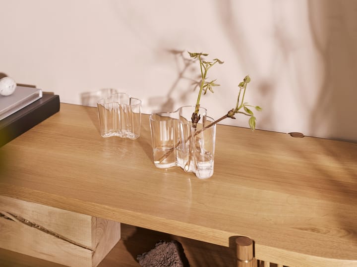 Alvar Aalto Maljakot, Kirkas, 95 mm Iittala