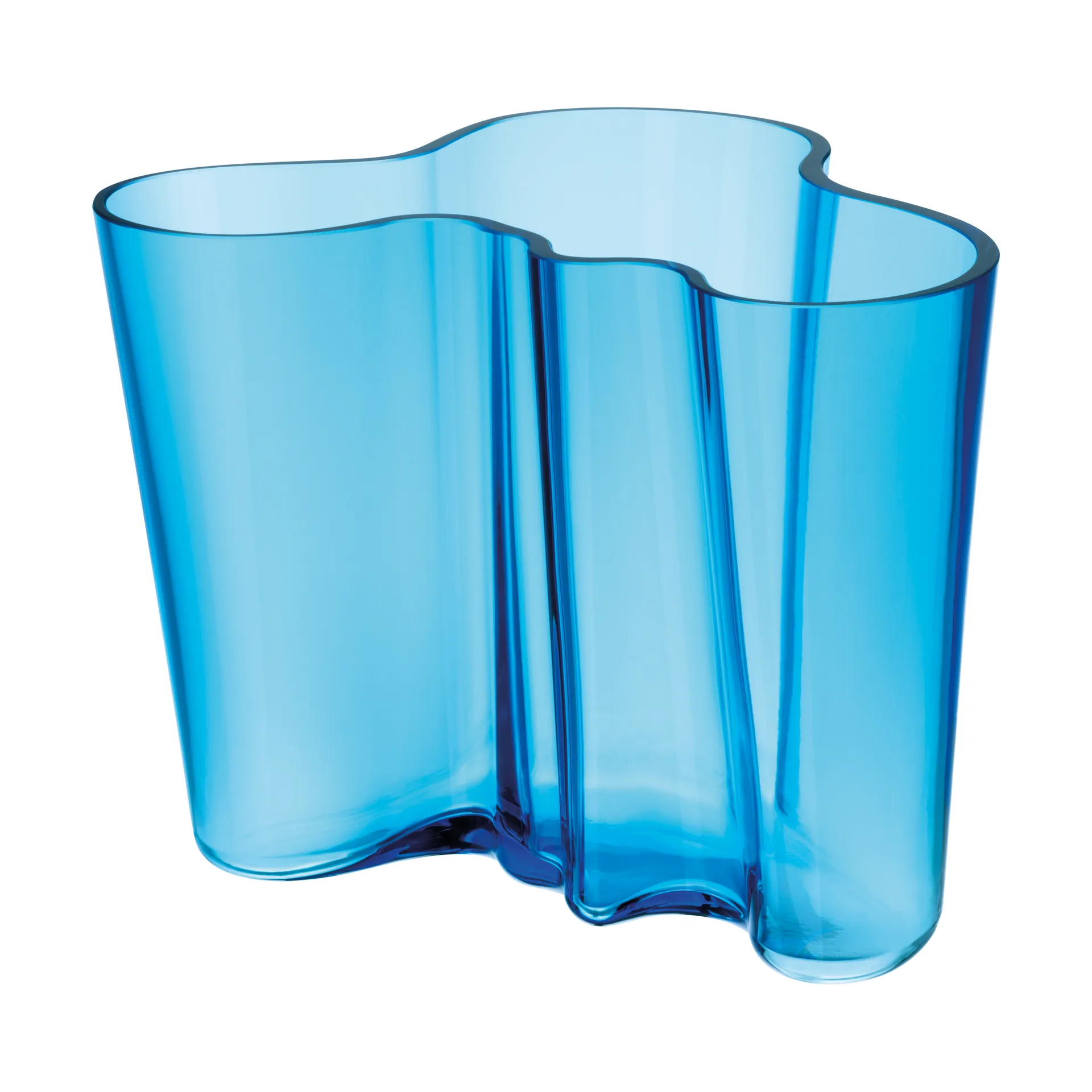Alvar Aalto vaasi turkoosi, 160 mm Iittala