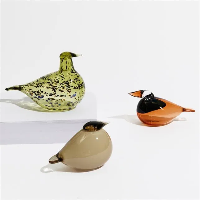 Birds by Toikka Kuulas, Pellava, 14x9 cm Iittala