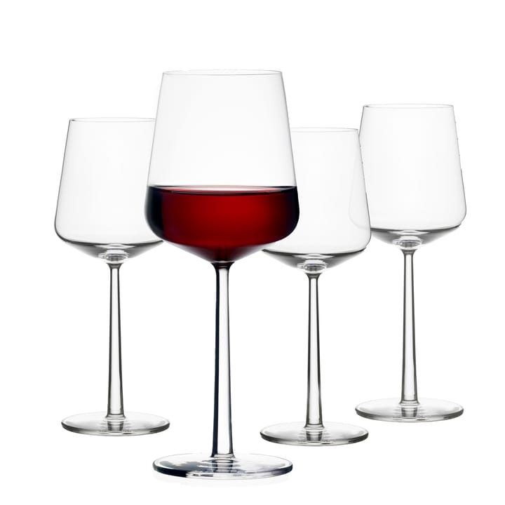 Essence punaviinilasi 4 kpl, Kirkas 45 cl Iittala