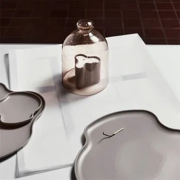 Iittala lasikupla 160x220 mm - Hiekka, kuplalasi - Iittala