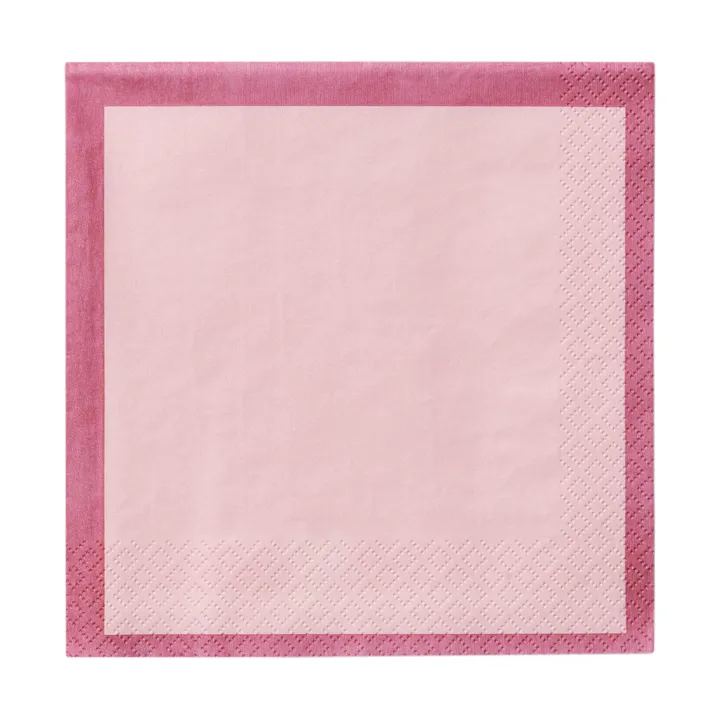 Iittala paperiservetti - Pink-ruusu, 33 cm, 20-pack - Iittala